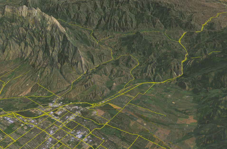 Bozeman, Montana — Sentinel-2, Overture Buildings, DEM Slope