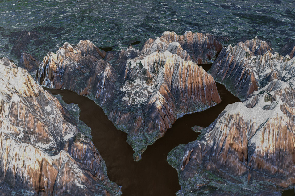 Lake Como, Italy — Sentinel-2, H3 DEM